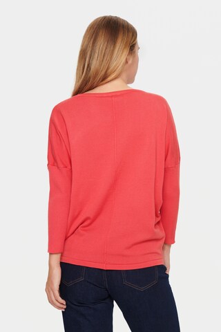 Pullover 'Mia' di SAINT TROPEZ in rosso