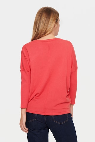 SAINT TROPEZ Pullover 'Mia' i rød