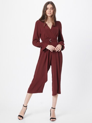 AX Paris Jumpsuit in Red: front