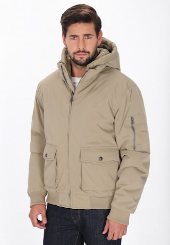 Veste mi-saison DreiMaster Vintage en gris : devant