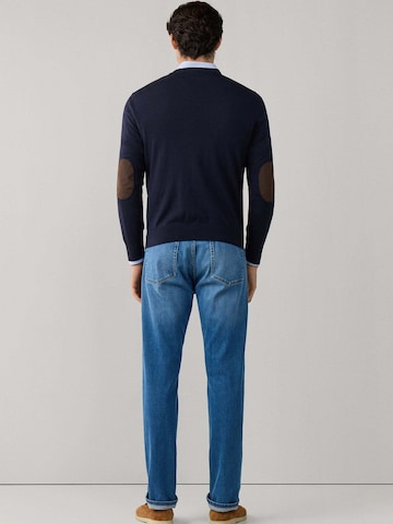 Pull-over Hackett London en bleu