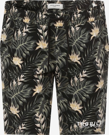 Jack & Jones Plus Broek 'Coastal' in Zwart: voorkant