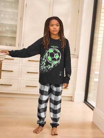 Next Schlafanzug in Schwarz: Vorderseite