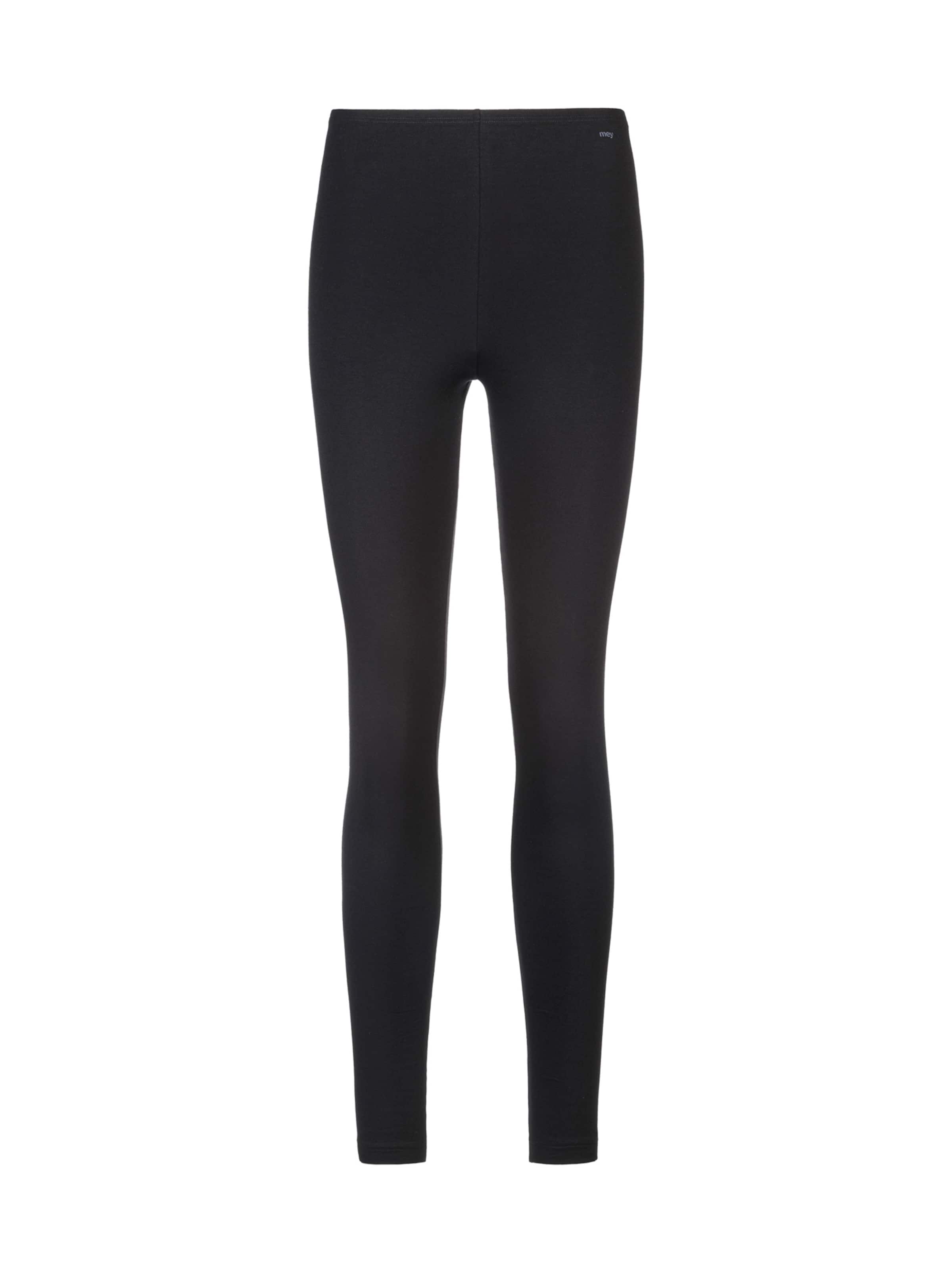 Mey Skinny Leggings in Black: front