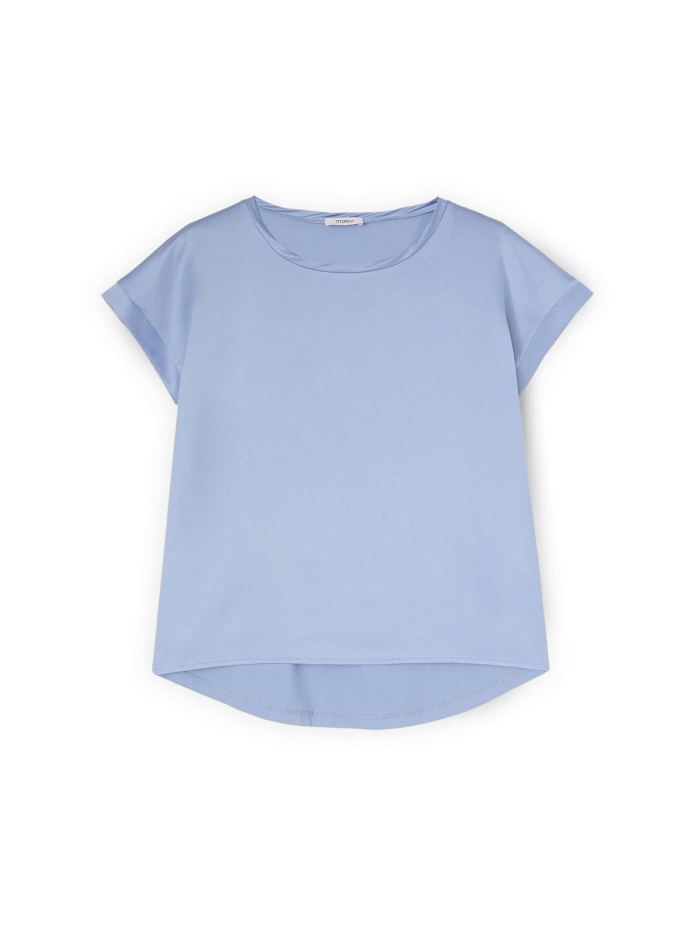 MOTIVI Shirt in Blue: front