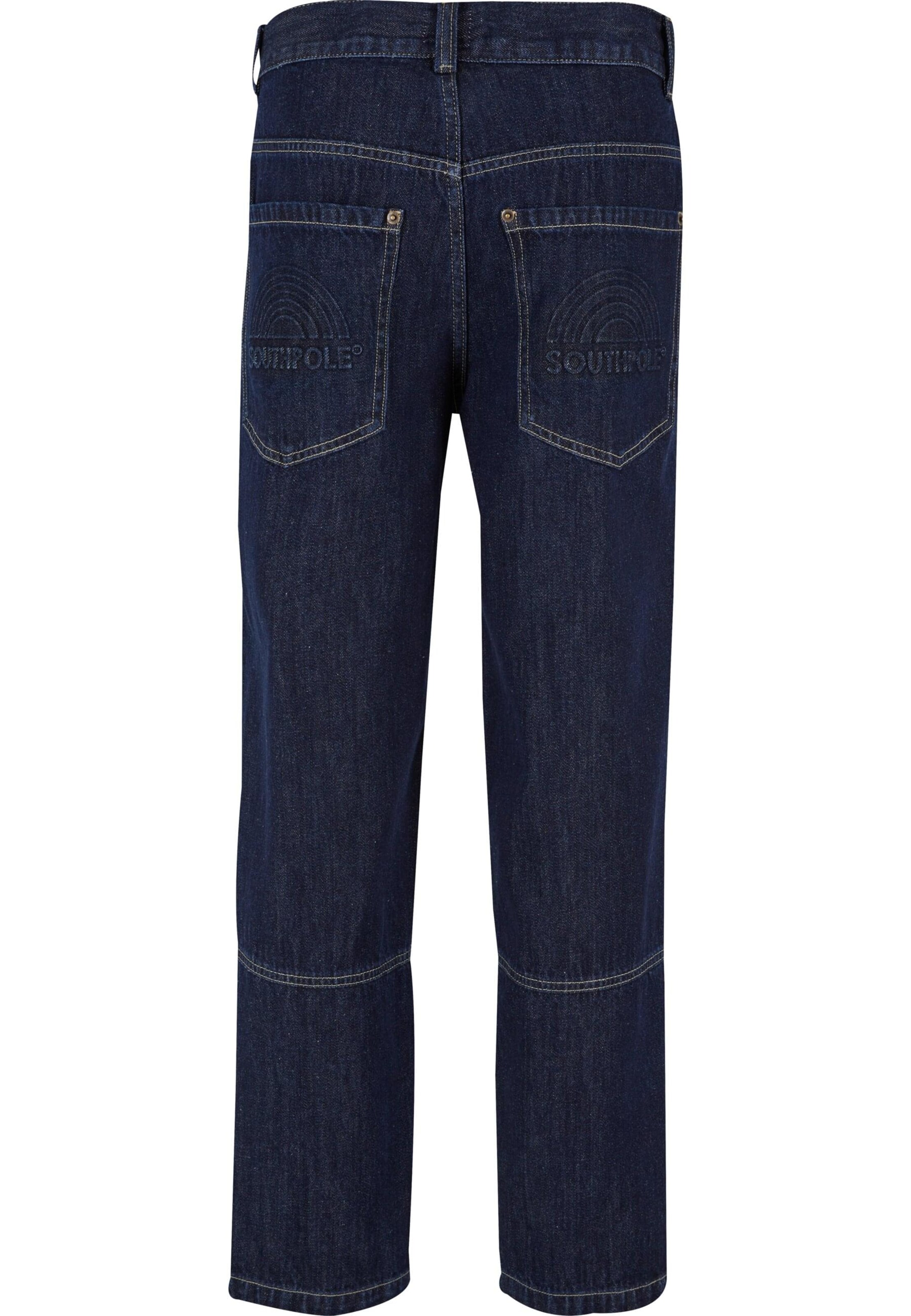 SOUTHPOLE Regular Jeans in Blau