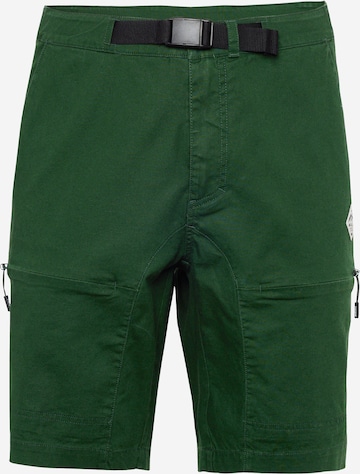 Maloja - regular Pantalón de montaña 'Cudogn' en verde: frente