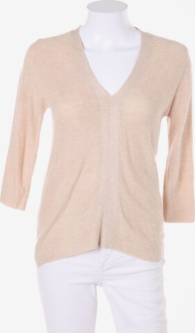 MANGO Sweater & Cardigan in XS in Beige: front