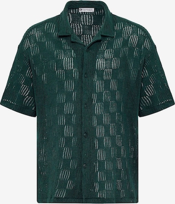 DandaloRegular Fit Košulja - zelena boja: prednji dio