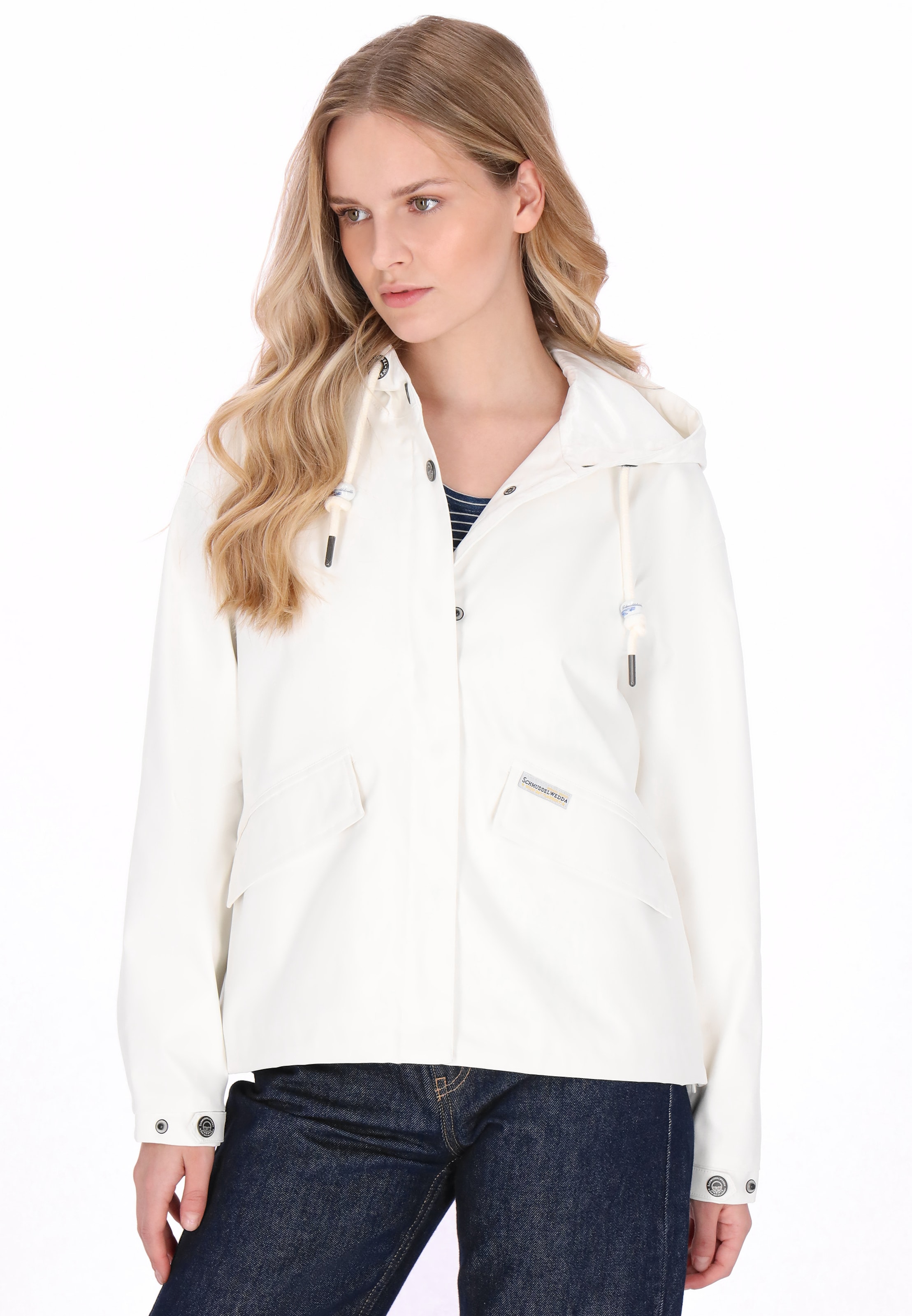 Schmuddelwedda - Casaco funcionais em branco: frente