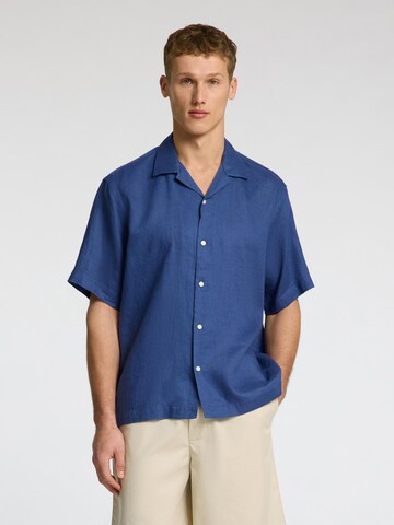 SELECTED HOMME Regular fit Overhemd in Blauw: voorkant