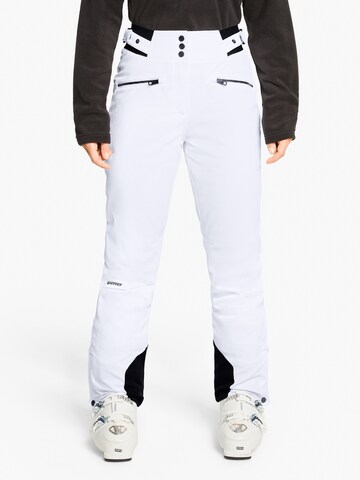 ZIENER Regular Sporthose 'Tilla' in Weiß: Vorderseite