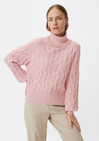 COMMA Sweater in Pink: front