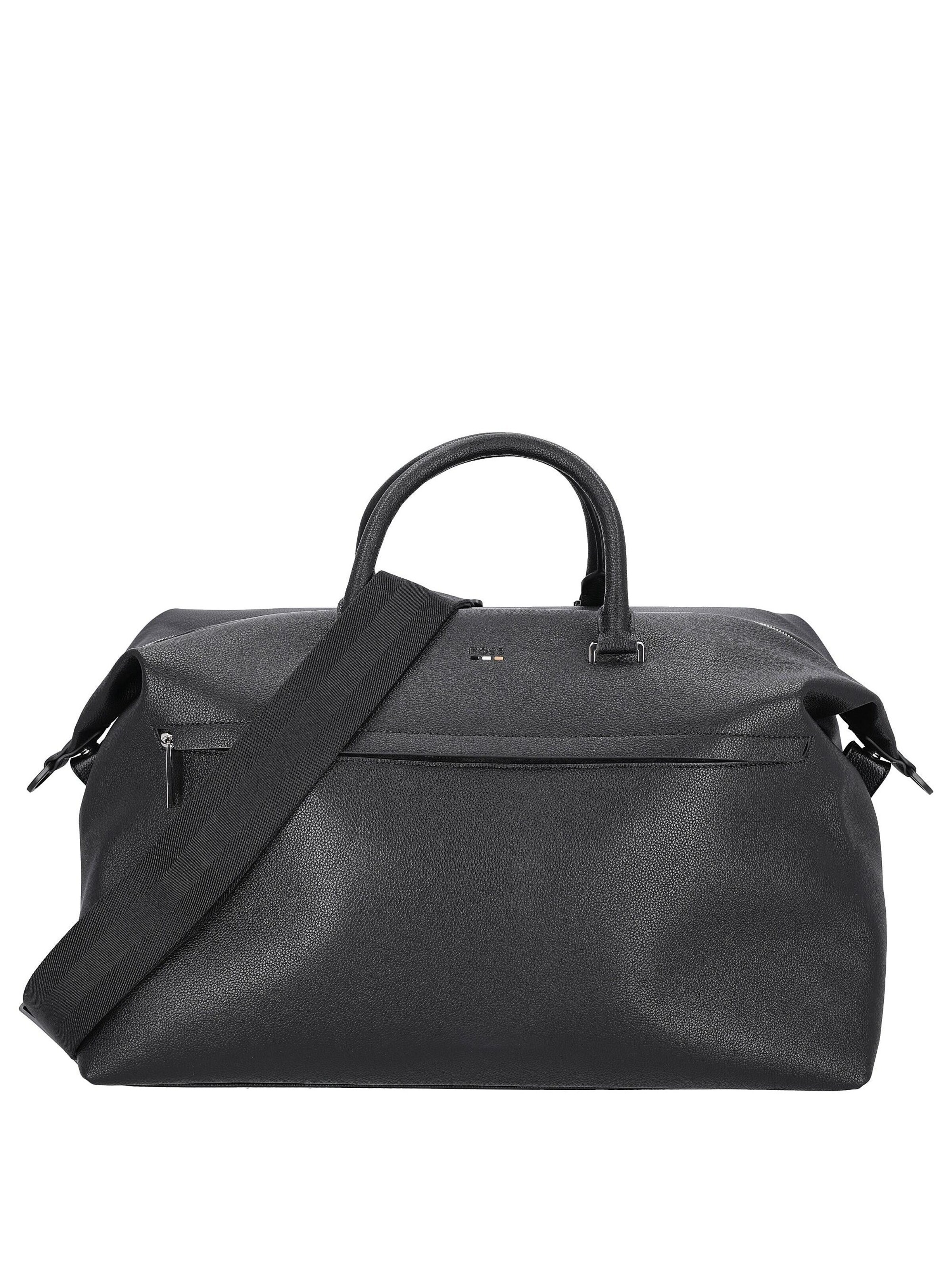 HUGO BOSS Travel bag 'Ray' in Black: front