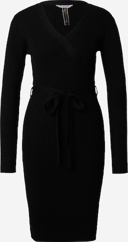 ZABAIONE Knitted dress 'Ma44ngolia' in Black: front