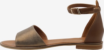 DreiMaster Vintage Sandals in Brown: front