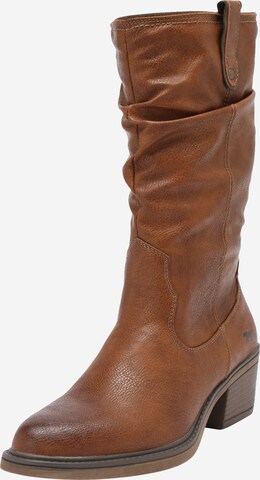 Bottes MUSTANG en marron : devant