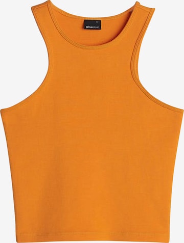 Gina Tricot Top 'Lana' in Orange: front