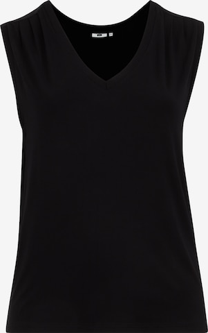 WE FashionTop - crna boja: prednji dio