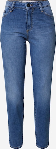 Yellow Blue Denim Jeans 'Mamita' i blå: forside