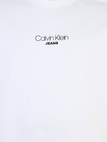 Calvin Klein Jeans T-shirt i vit