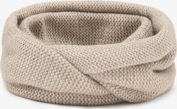 Écharpe tube '7103' Vivisence en beige : devant