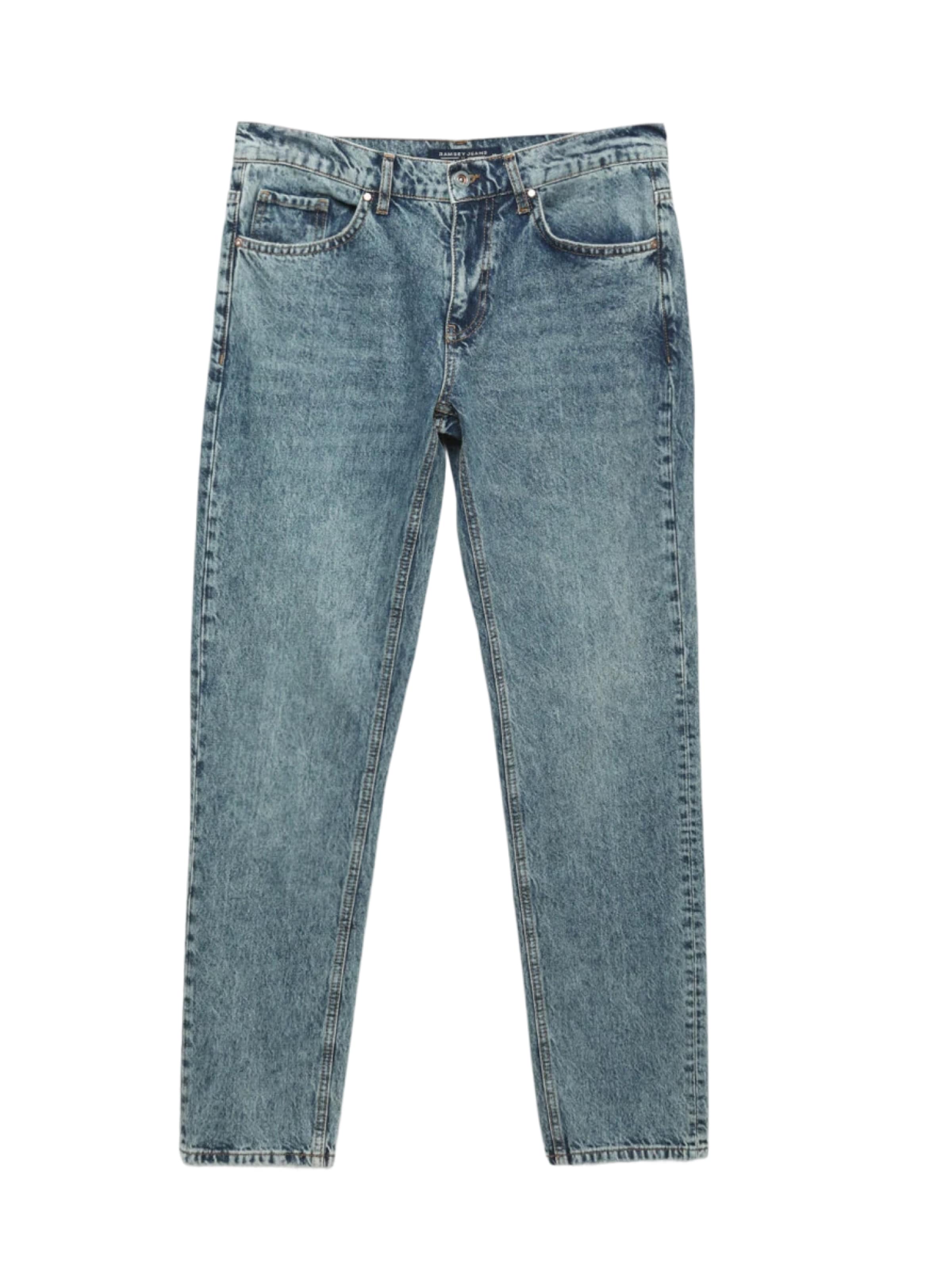 Ramsey Slim fit Jeans in Blue: front