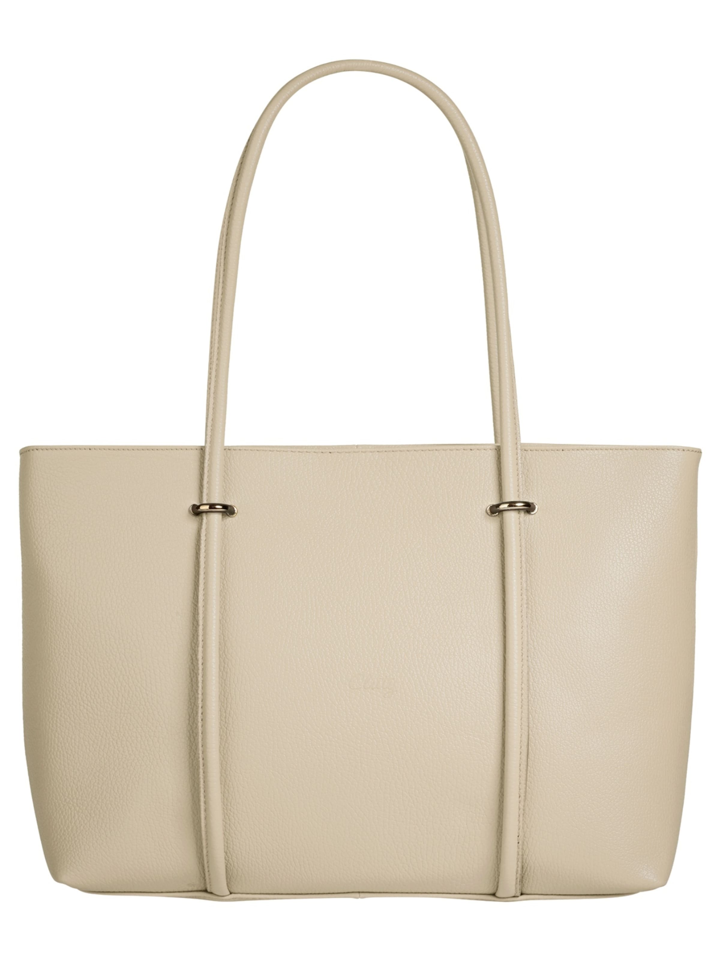 Cabas 'FLIORI' Cluty en beige : devant