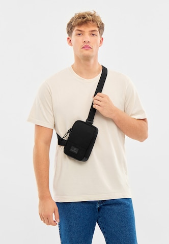 Sac à bandoulière 'Arthur' Johnny Urban en noir : devant