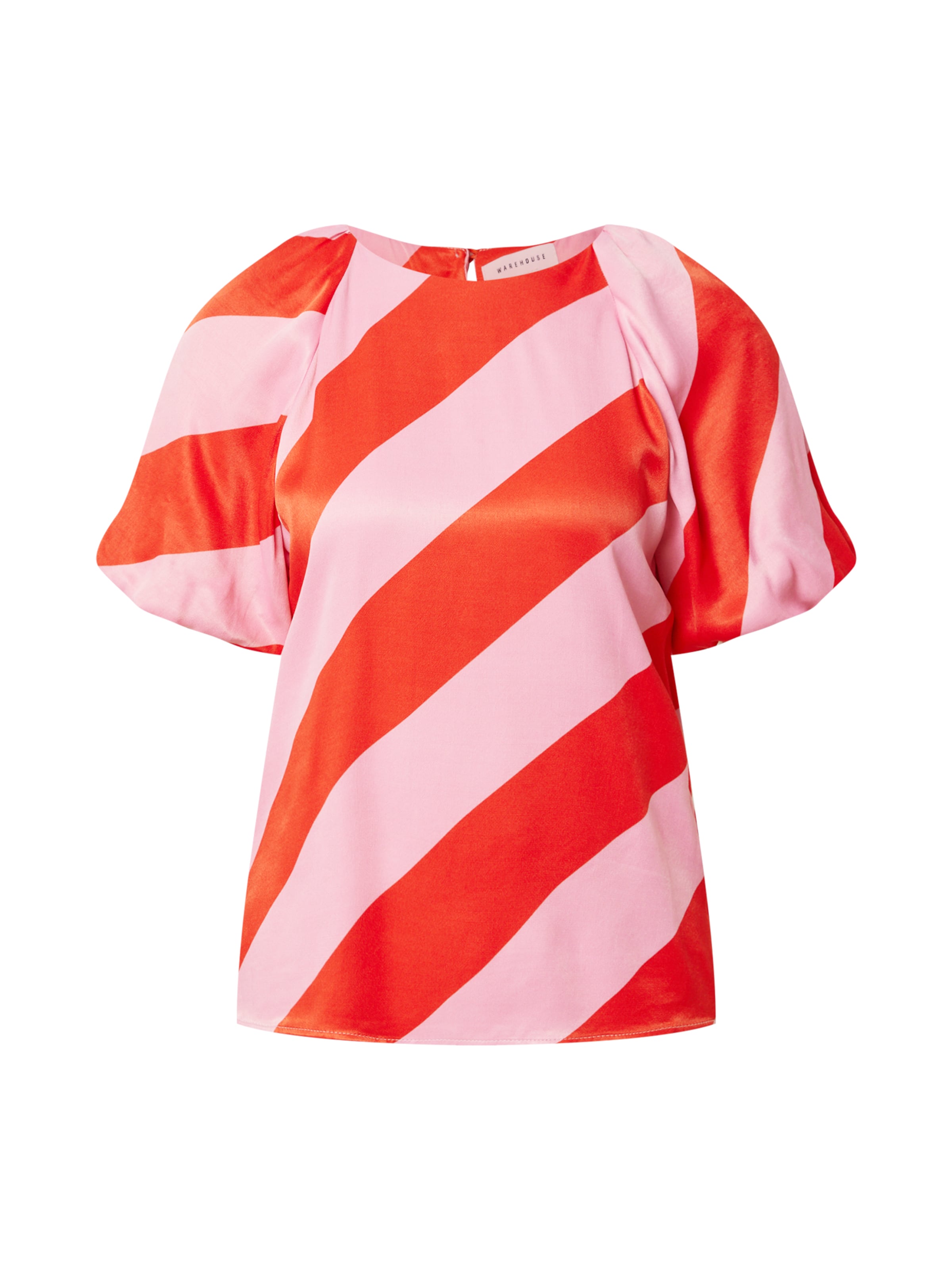 Warehouse Блузка в Ярко-розовый: спереди