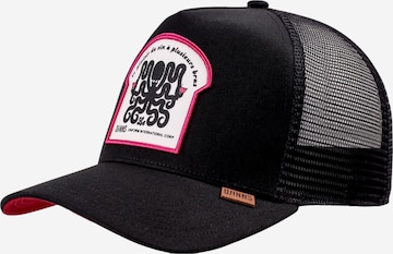 Casquette 'HFT Octovino' DJINNS en noir : devant