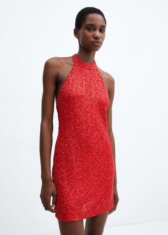 Rochie de cocktail 'Xlazo' de la MANGO pe roșu: față