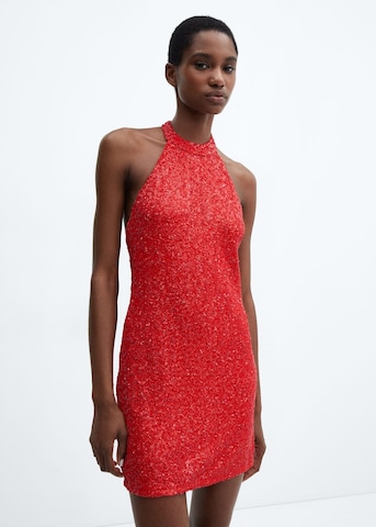 MANGO Cocktail Dress 'Xlazo' in Red: front