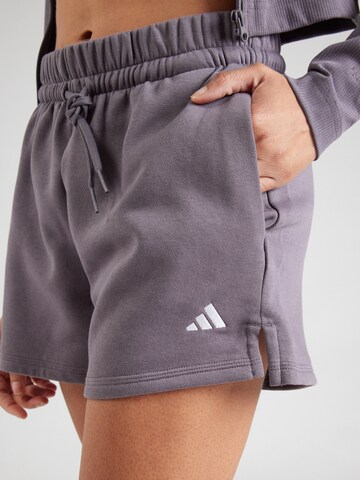 ADIDAS SPORTSWEAR Normální Sportovní kalhoty – šedá