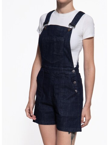 Queen Kerosin Regular Jean Overalls in Blue