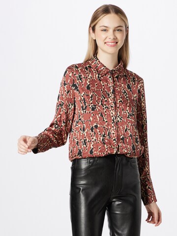 ESPRIT Blouse in Bruin: voorkant