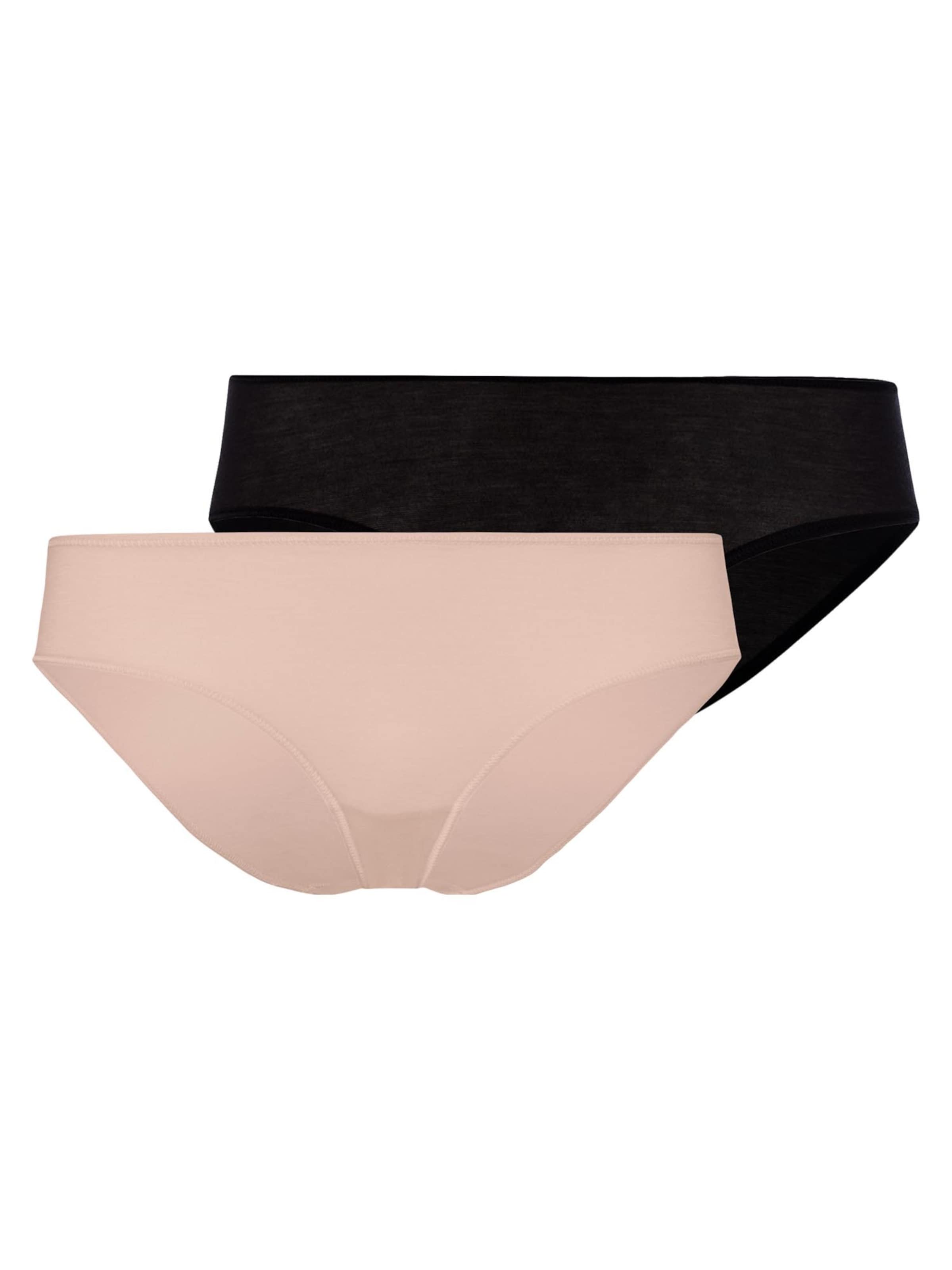 Hanro Slip 'Ultralight'‌‌‌‌‌ in Schwarz: Vorderseite