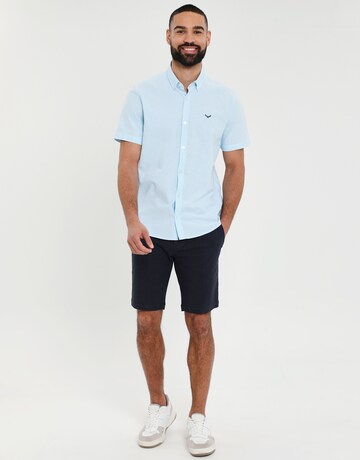 Threadbare Regular fit Button Up Shirt 'Inferno' in Blue