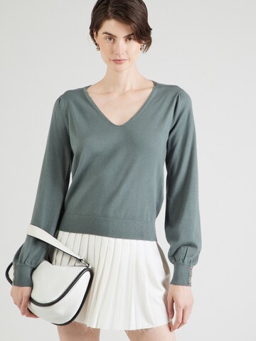 VERO MODA Pullover 'VMHOLLYKARIS' i grøn: forside