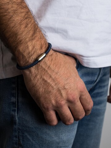 Akitsune Bracelet 'Silvus' in Blue: front