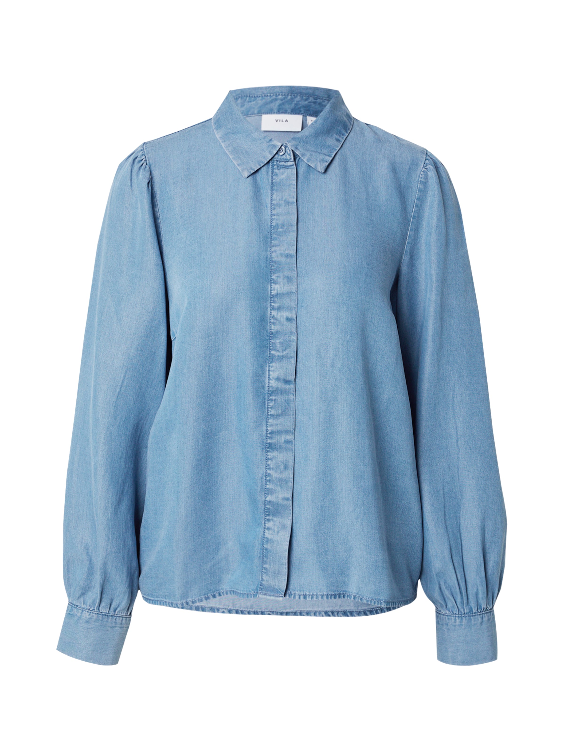 VILA Blouse 'GIVANI' in Blue: front
