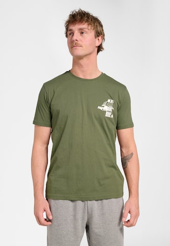 Hummel Shirt in Green: front