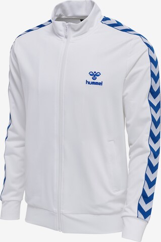 Veste de survêtement 'Nathan 2.0' Hummel en blanc