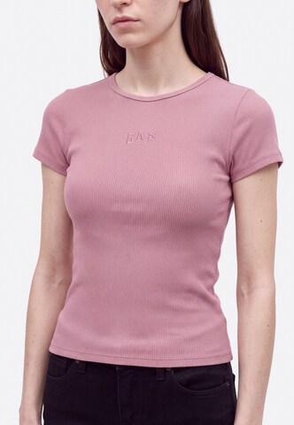 Gap Tall Футболка в Ярко-розовый: спереди