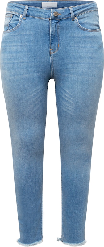 Guido Maria Kretschmer Curvy Collection Skinny Jeans 'Isa' in Hellblau AB9552