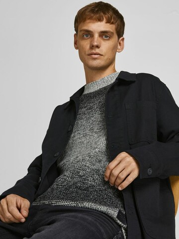 JACK & JONES - Pullover 'Morgan' em cinzento