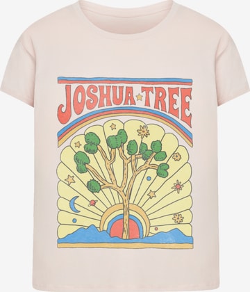 F4NT4STIC Shirt 'US National Parks Joshua Tree' in Pink: front