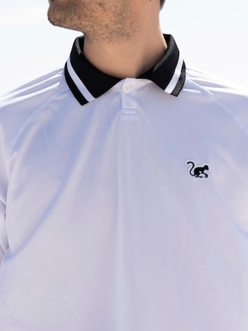 Surf Monkey - Camiseta funcional en blanco