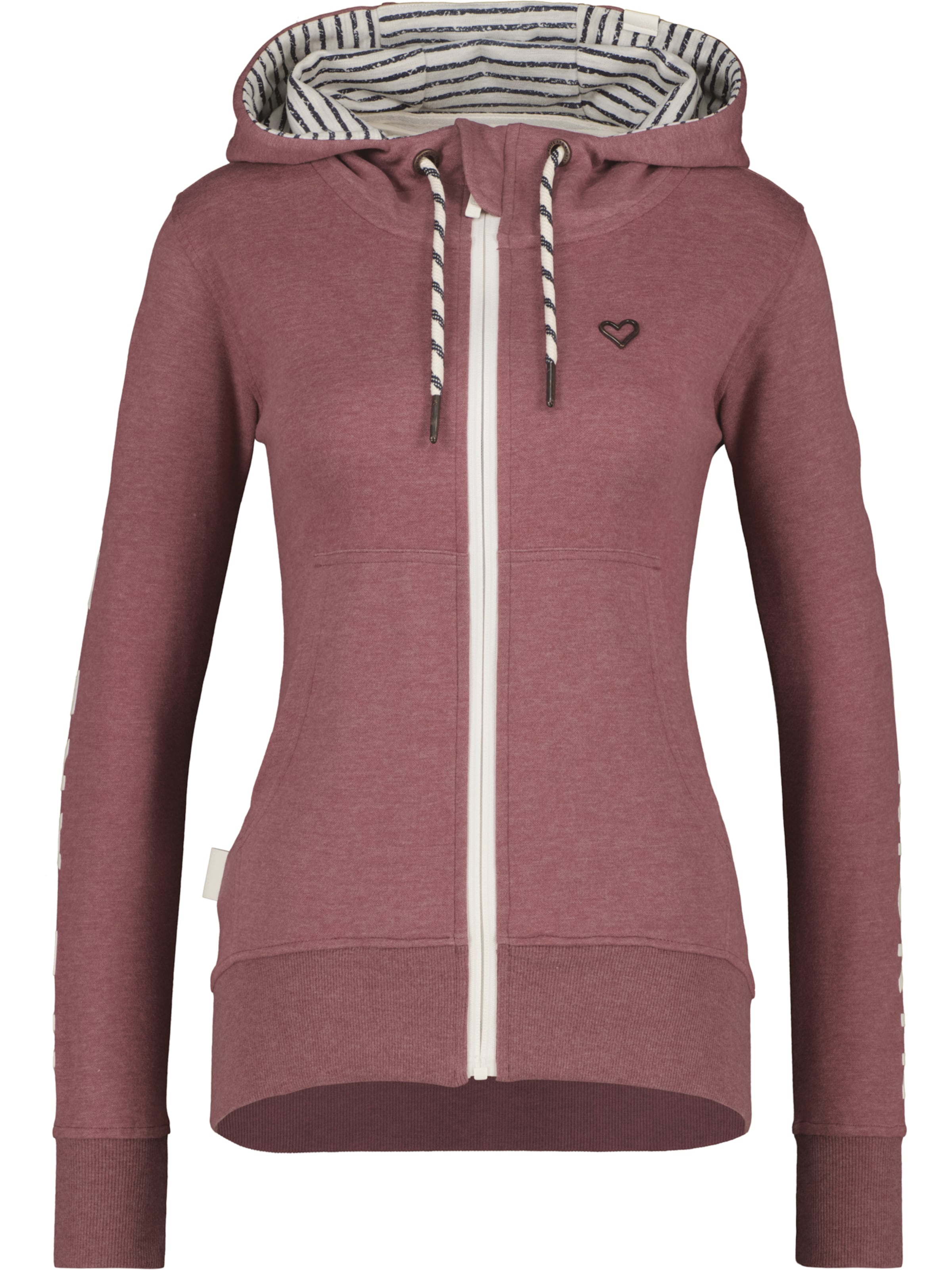 Giacca di felpa 'JessyAK' di Alife and Kickin in rosa: frontale