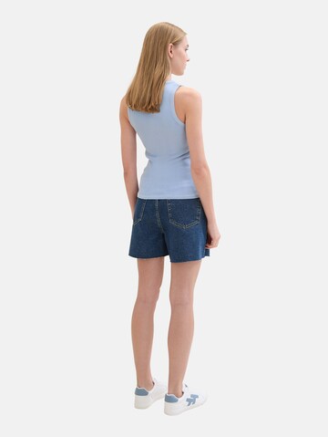 TOM TAILOR DENIM Loosefit Shorts in Blau